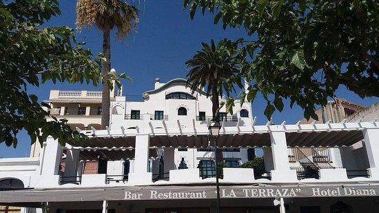 La Terraza Del Hotel Diana